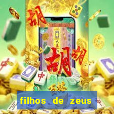 filhos de zeus mitologia grega